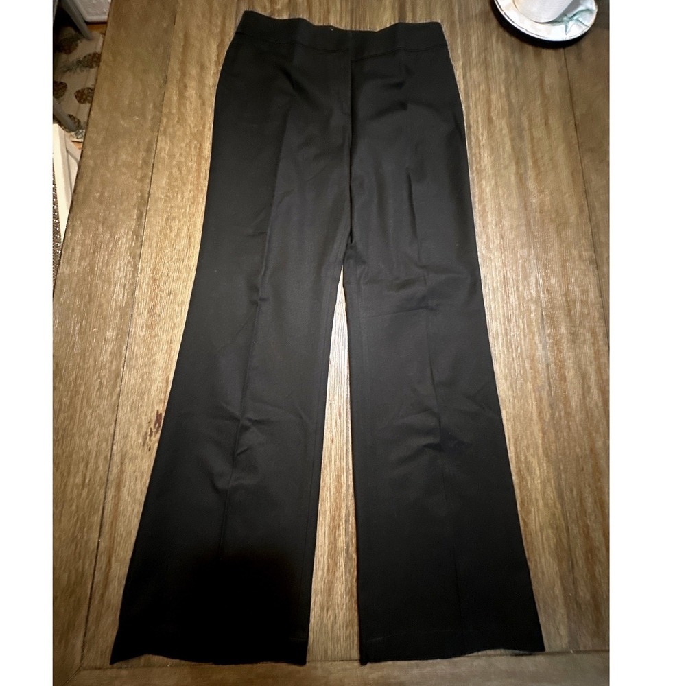 Weekend‎ MaxMara Italy Black Lycra Sensation Pants Size 10 Bootcut 73136